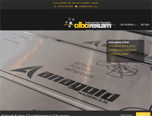 Tablet Screenshot of albareklam.com